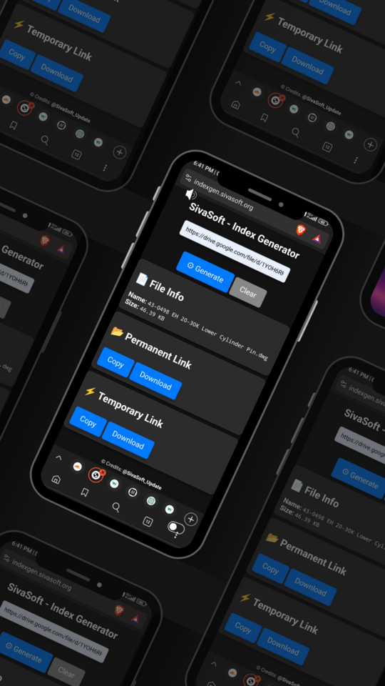 Index Link Generator